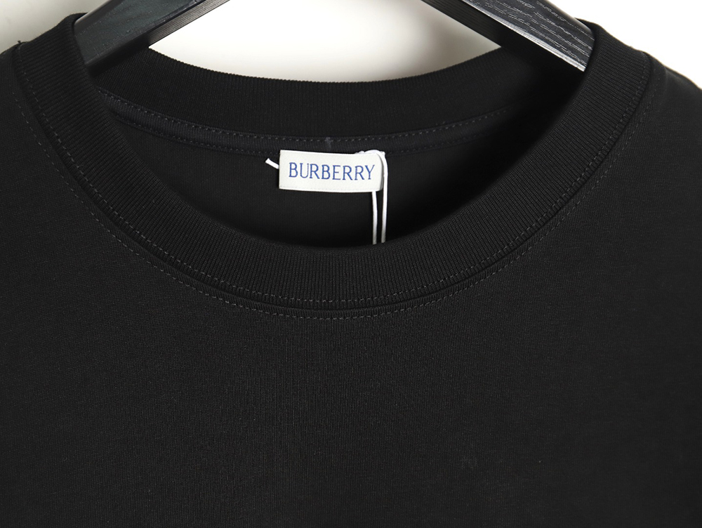 Burberry striped print embroidered horse short sleeves TSK1