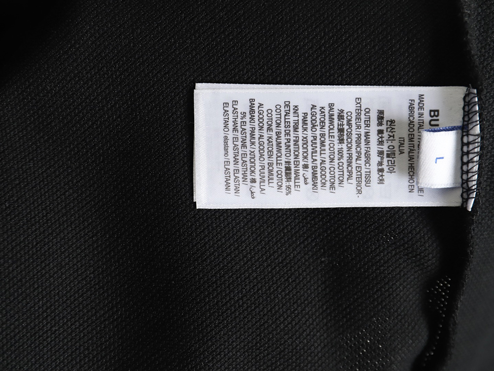 Burberry cursive embroidered signature short-sleeved polo shirt TSK1