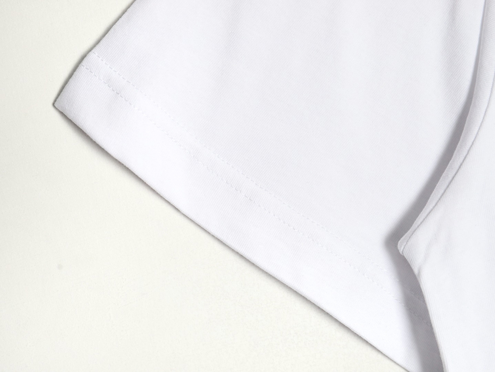 Dior flocked print logo short-sleeve