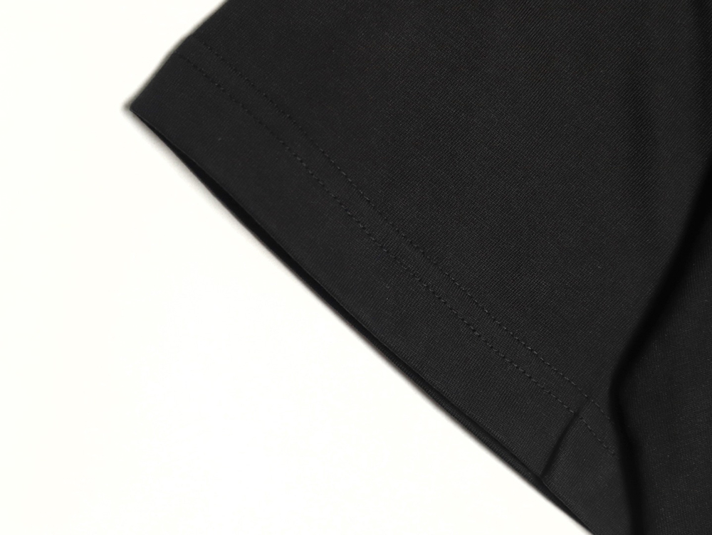 Dior flocked print logo short-sleeve TSK1