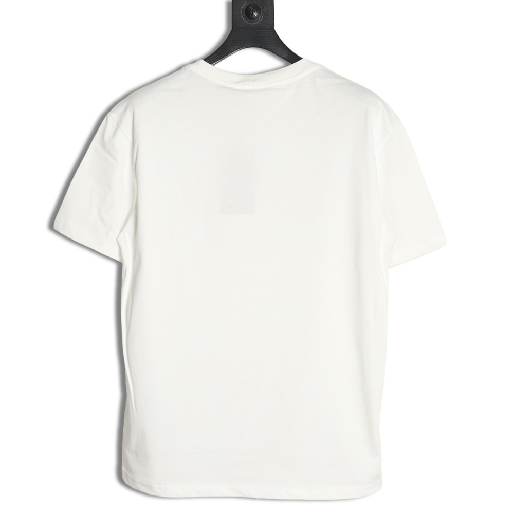 Gucci obscure embroidered letter short sleeves