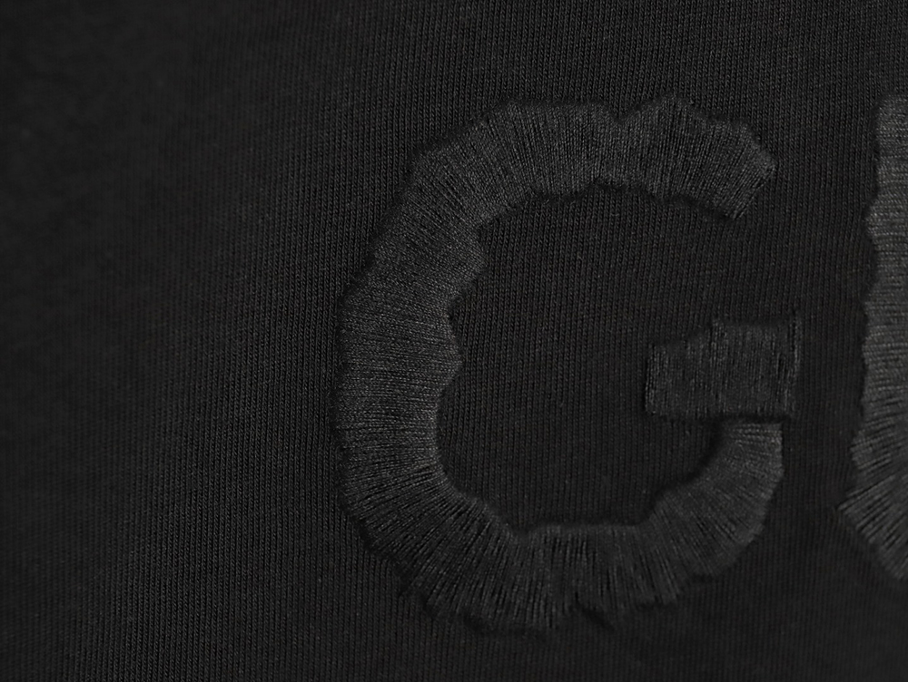 Gucci obscure embroidered letter short sleeves TSK1