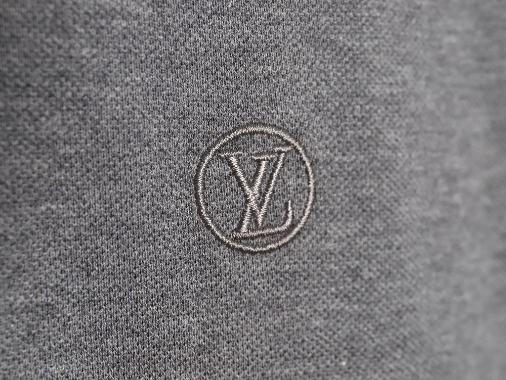 Louis Vuitton letter embroidery logo short-sleeved polo shirt TSK1