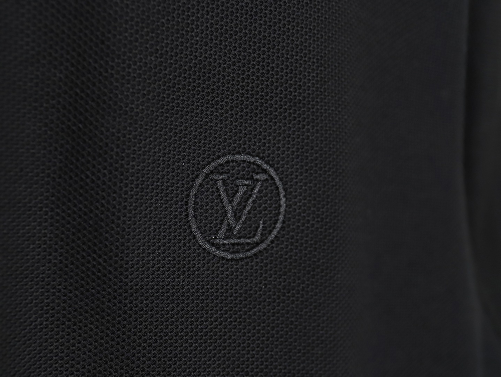 Louis Vuitton letter embroidery logo short-sleeved polo shirt TSK3
