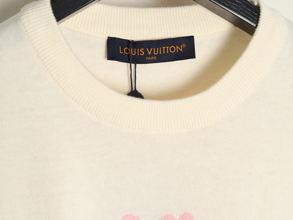 Louis Vuitton Tyler co-branded floral jacquard knitted short sleeves