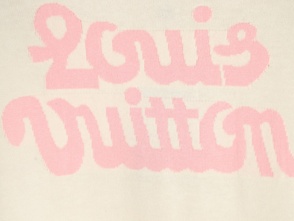 Louis Vuitton Tyler co-branded floral jacquard knitted short sleeves