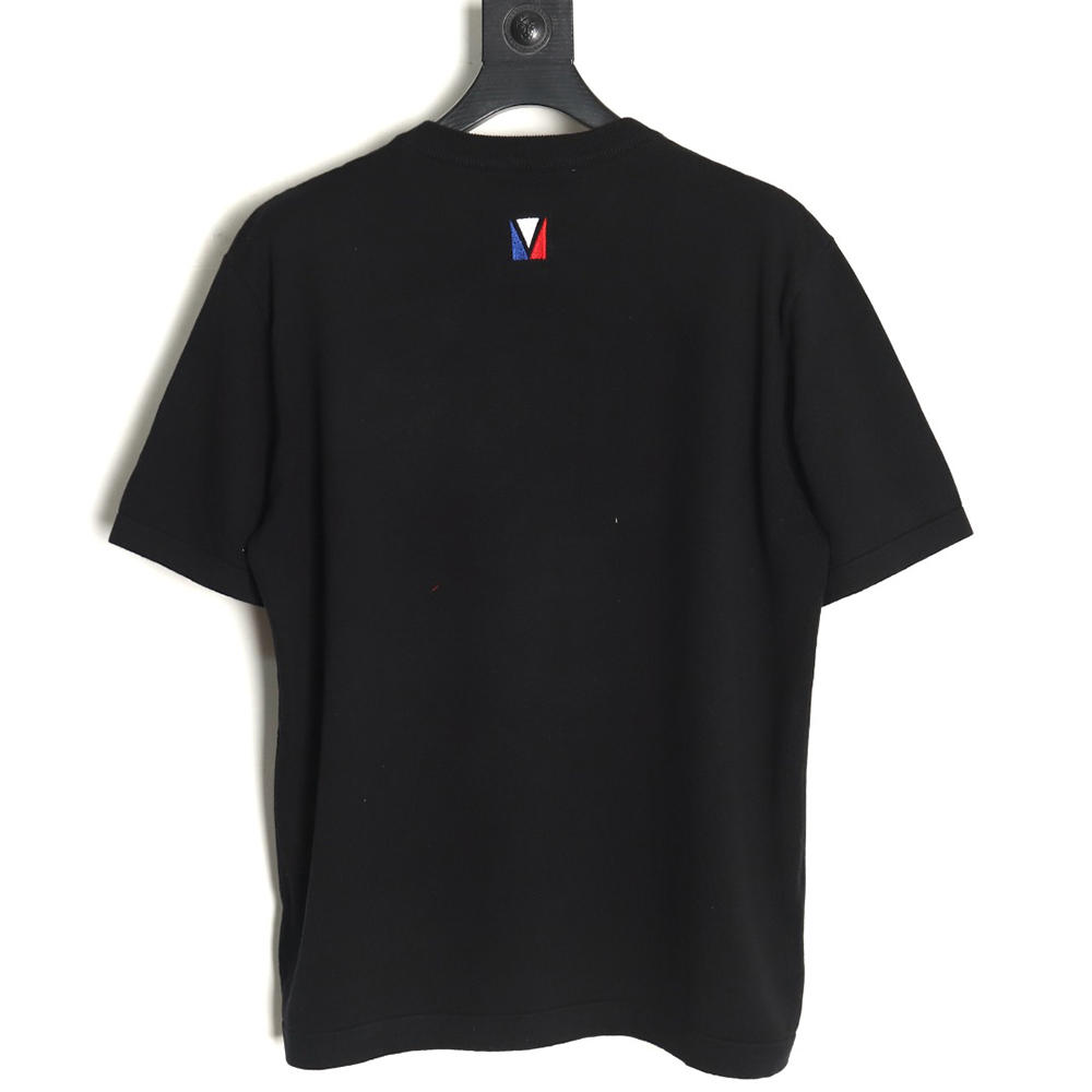 Louis Vuitton America's Cup hot diamond logo knitted short sleeves