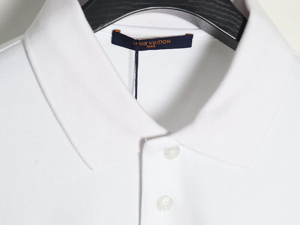 Louis Vuitton embroidered signature short-sleeved polo shirt
