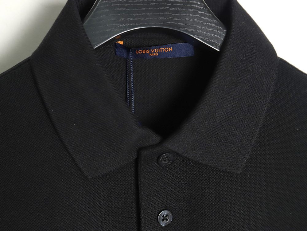 Louis Vuitton embroidered signature short-sleeved polo shirt TSK1