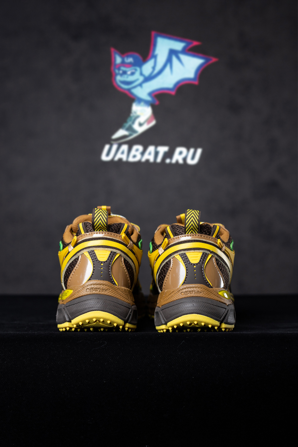 Off-White Be Right Back “Brown Yellow”