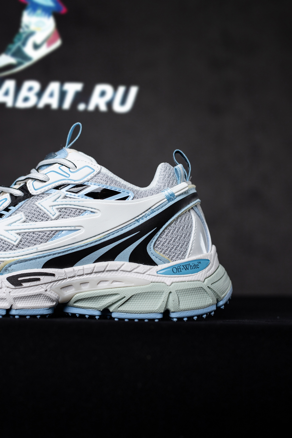 Off-White Be Right Back 'White Light Blue'