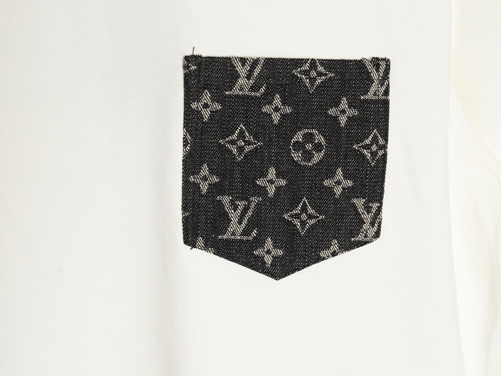 Louis Vuitton denim pocket short sleeves