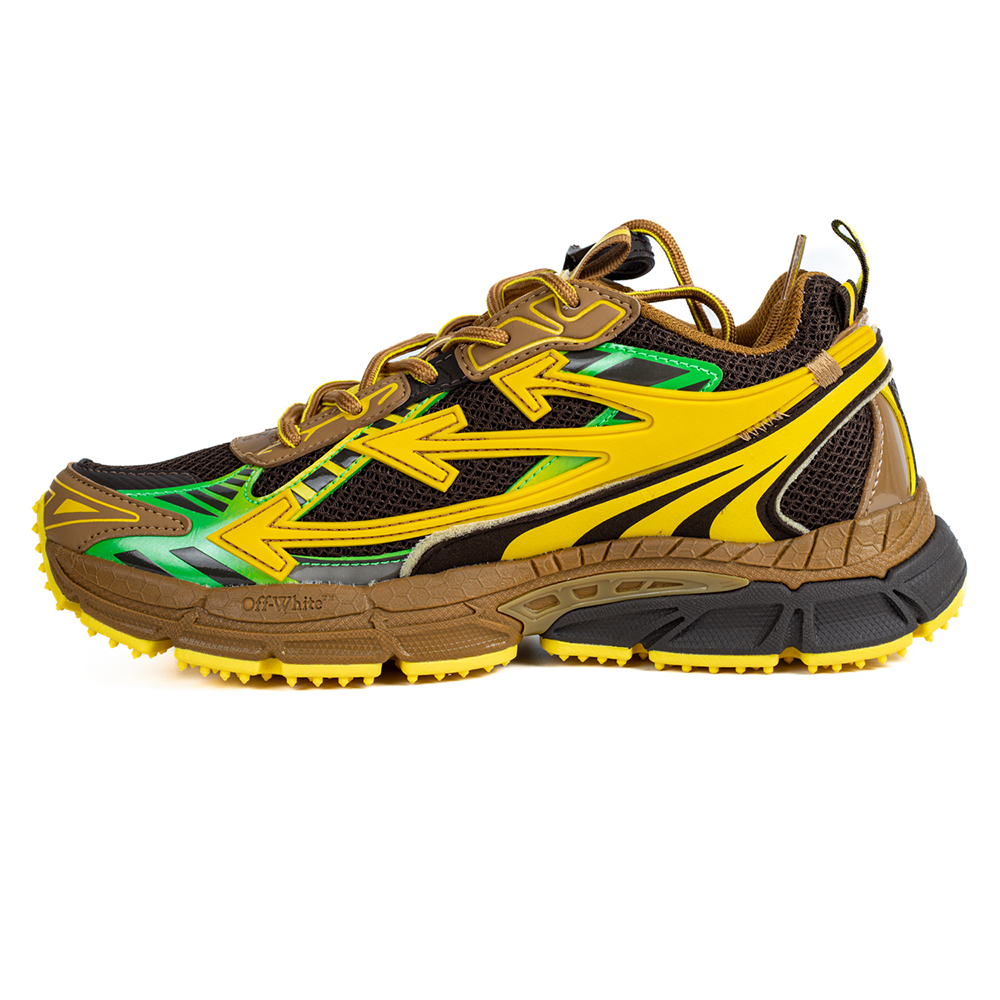 Off-White Be Right Back “Brown Yellow”