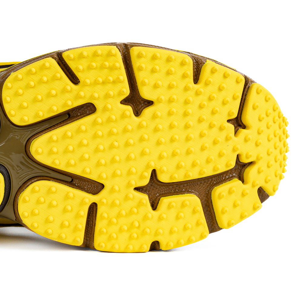Off-White Be Right Back “Brown Yellow”
