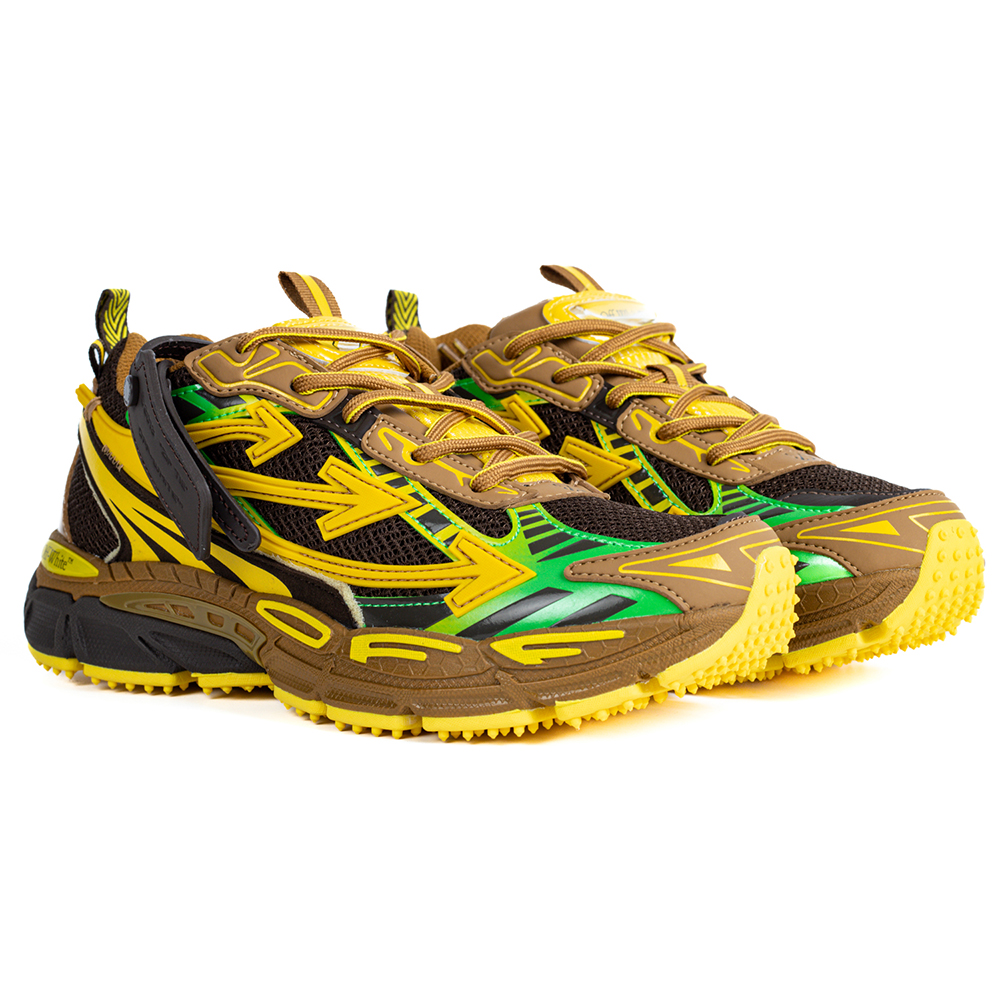Off-White Be Right Back “Brown Yellow”