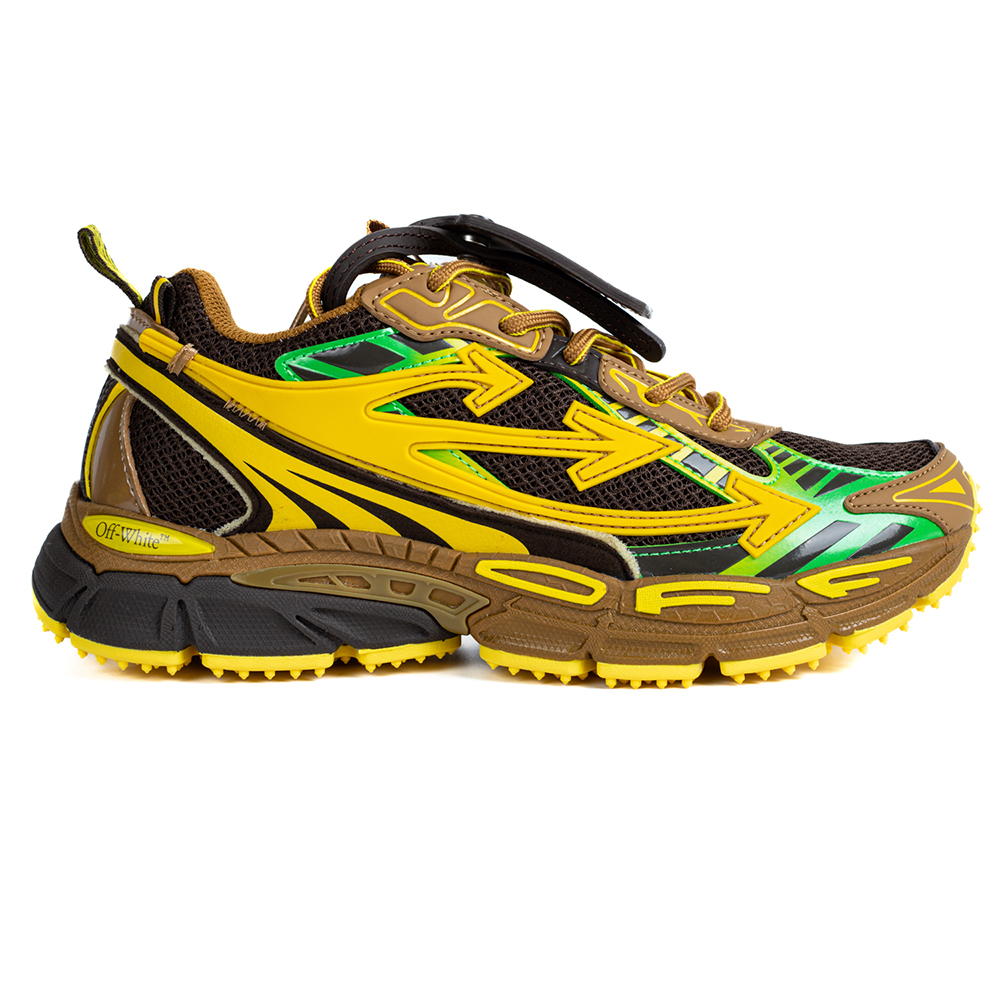 Off-White Be Right Back “Brown Yellow”