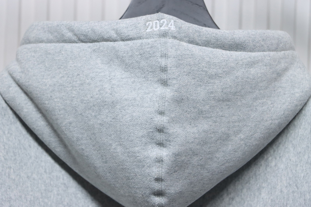Supreme chest embroidered logo hooded sweatshirt