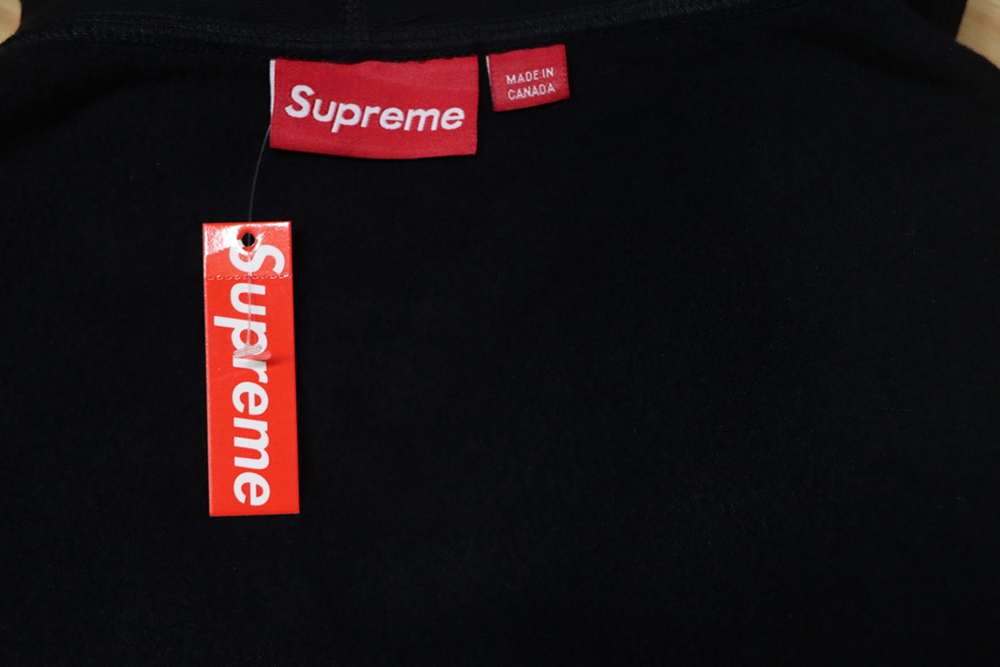 Supreme chest embroidered logo hooded sweatshirt TSK1