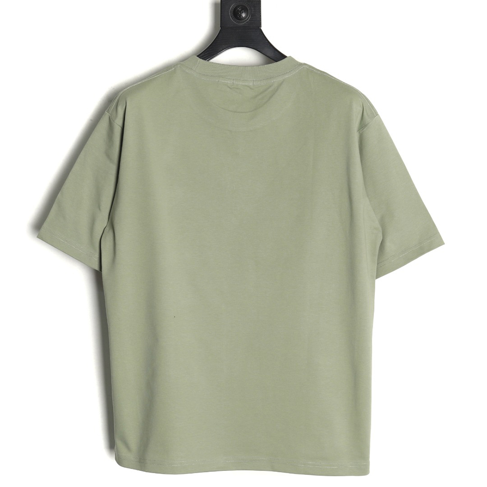 Burberry Warhorse Logo Colorblock Foam Print Short Sleeve T-Shirt TSK1