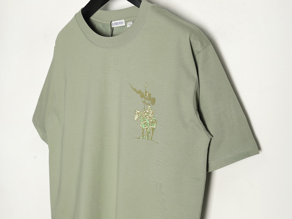 Burberry Warhorse Logo Colorblock Foam Print Short Sleeve T-Shirt TSK1