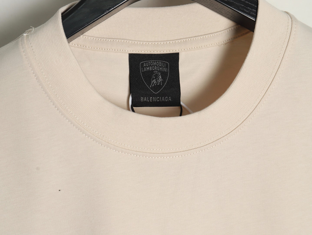 Balenciaga & Lamborghini printed short-sleeved T-shirt