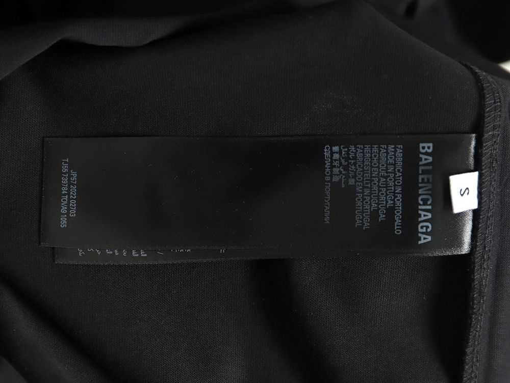 Balenciaga & Lamborghini printed short-sleeved T-shirt TSK2