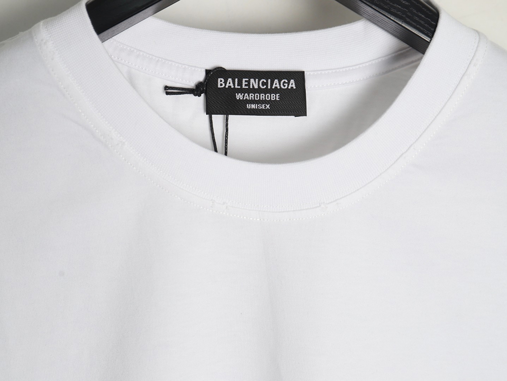 Balenciaga multilingual print short-sleeved T-shirt
