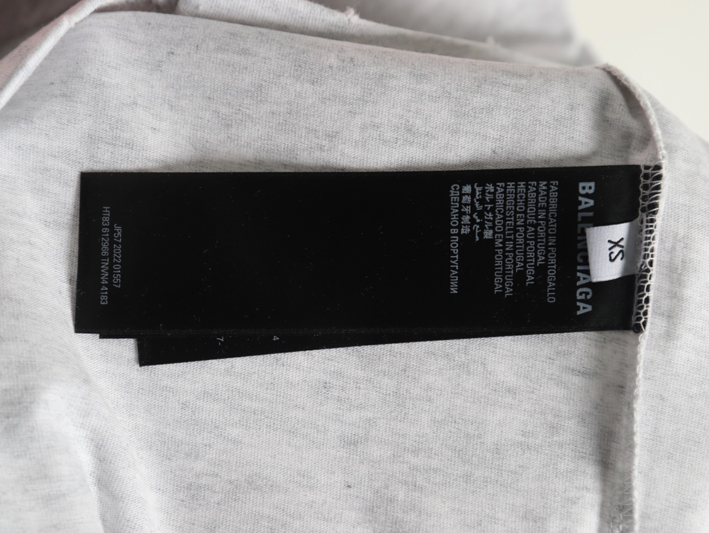 Balenciaga cracked arrow print short sleeves