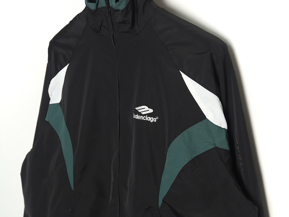Balenciaga patchwork sports jacket