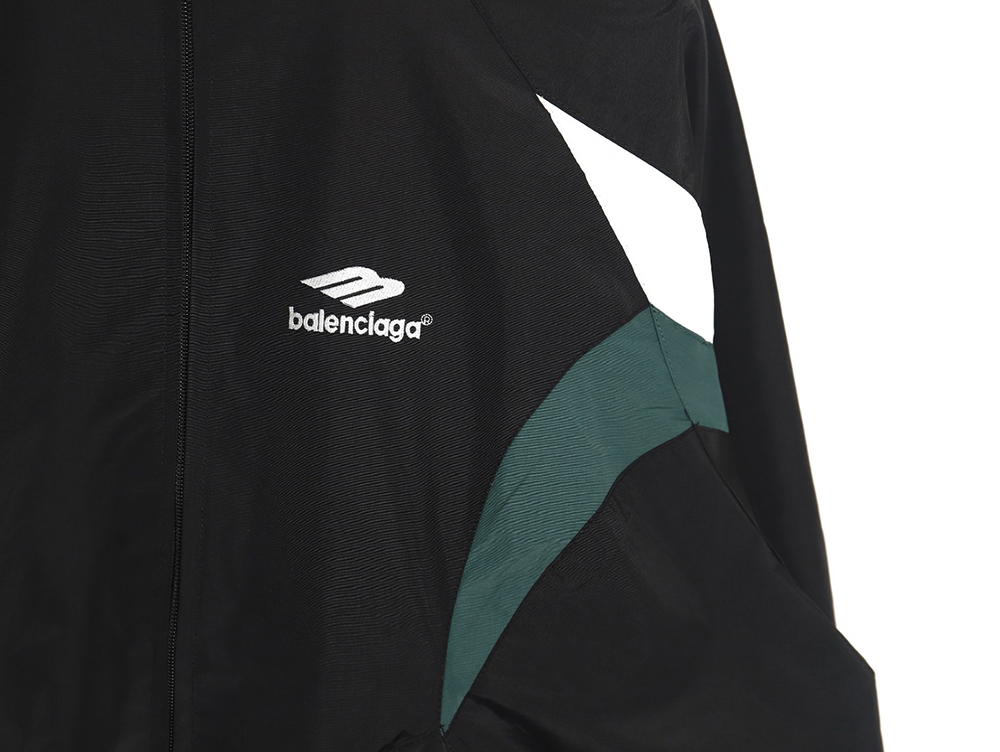 Balenciaga patchwork sports jacket