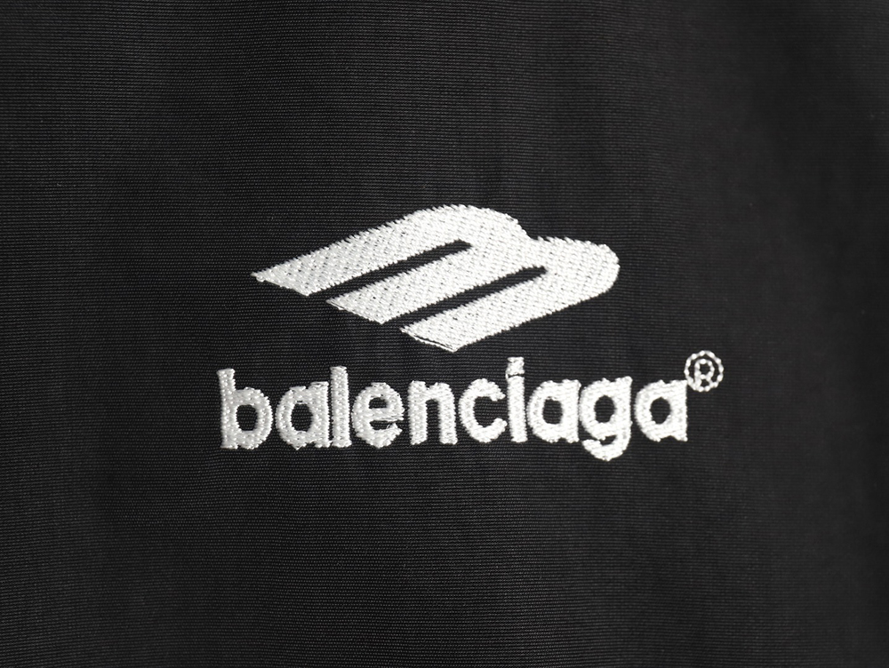 Balenciaga patchwork sports jacket