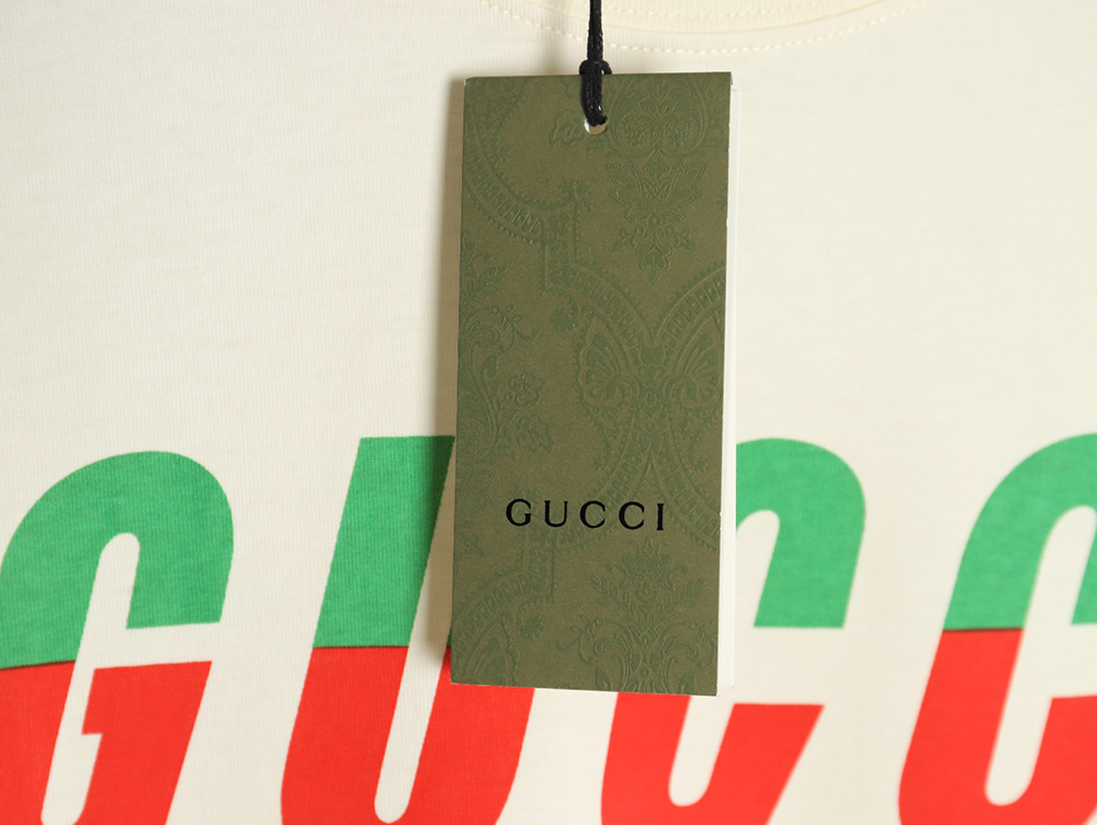 Gucci lightning print short-sleeved T-shirt