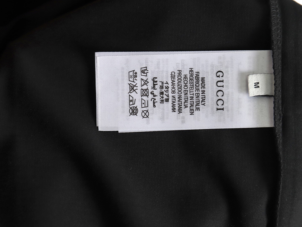 Gucci lightning print short-sleeved T-shirt TSK1