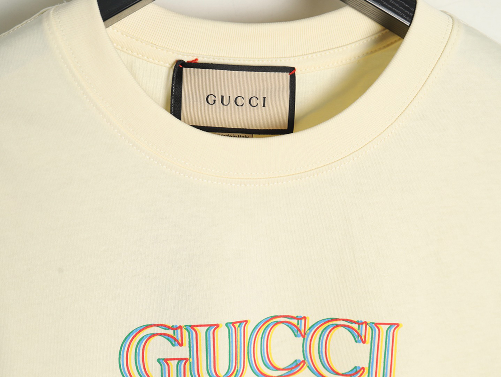 Gucci double-shadow logo short sleeve