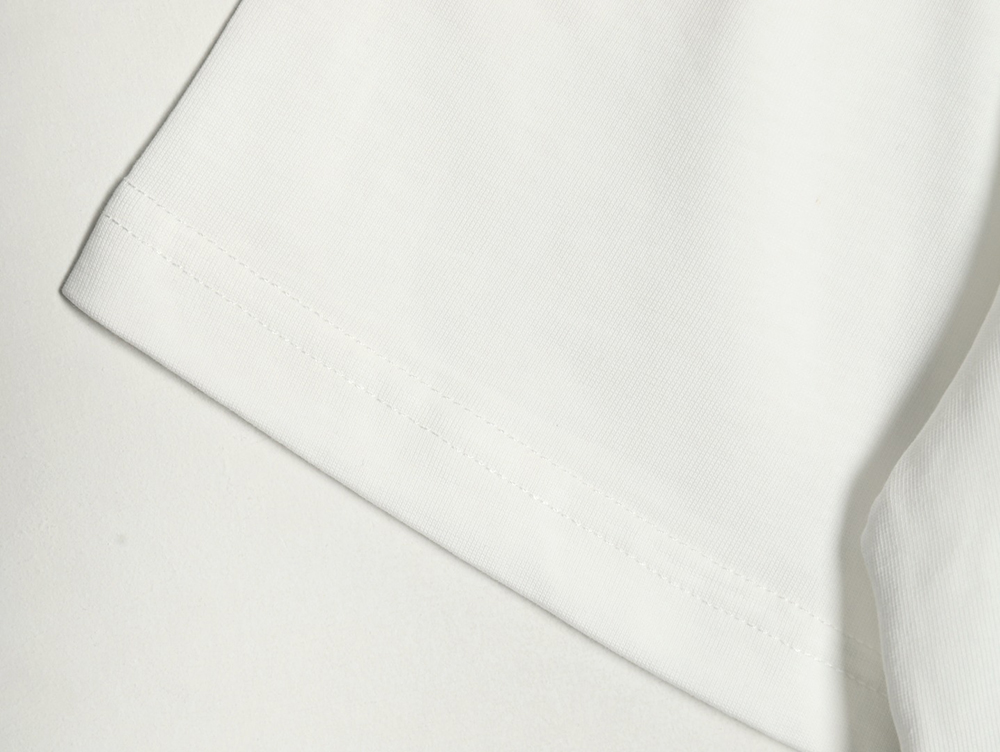 Gucci hollow letter logo print short sleeve