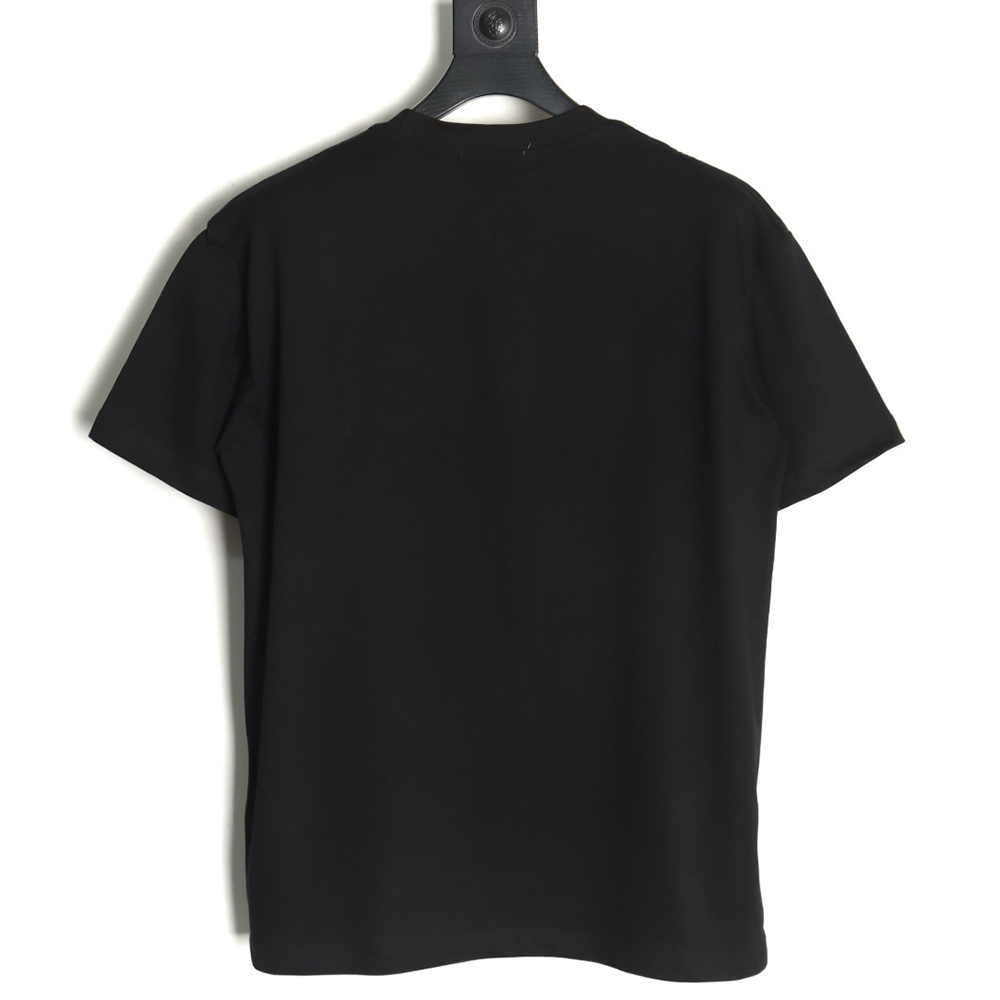 Gucci Chest Lettering Embroidered Short Sleeve T-Shirt