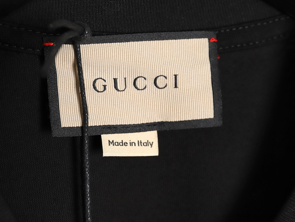 Gucci classic 1921 letter embroidered logo pattern short sleeve TSK1