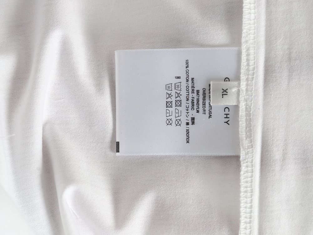 Givenchy chest 4G topstitch embroidered short sleeves