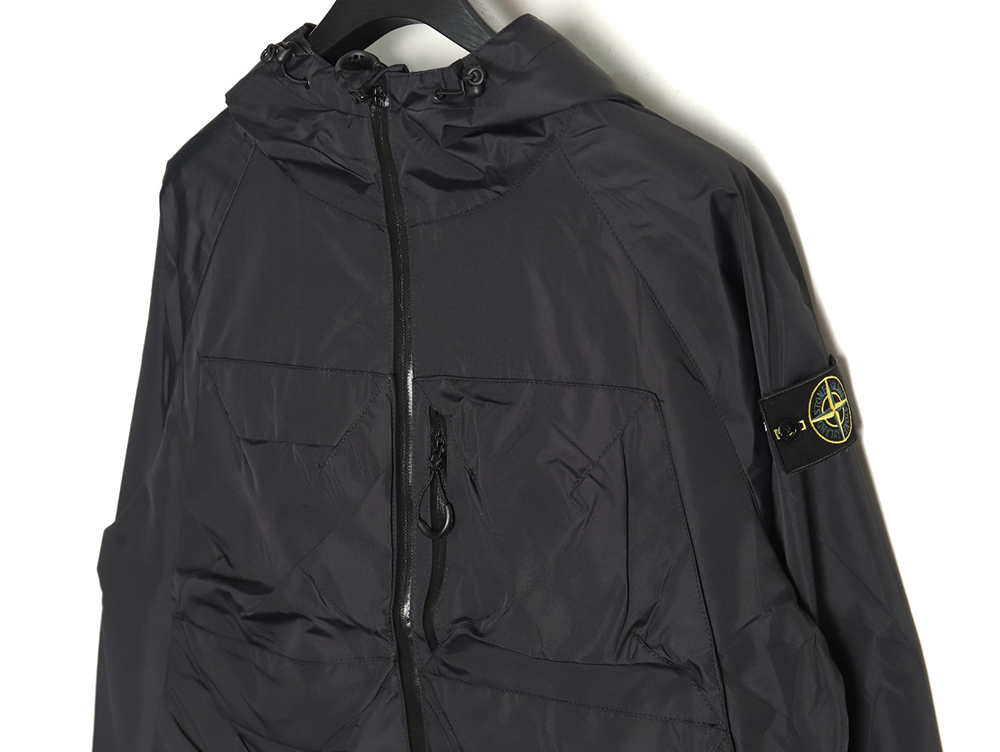 Stone Island outdoor multi-pocket zipper jacket