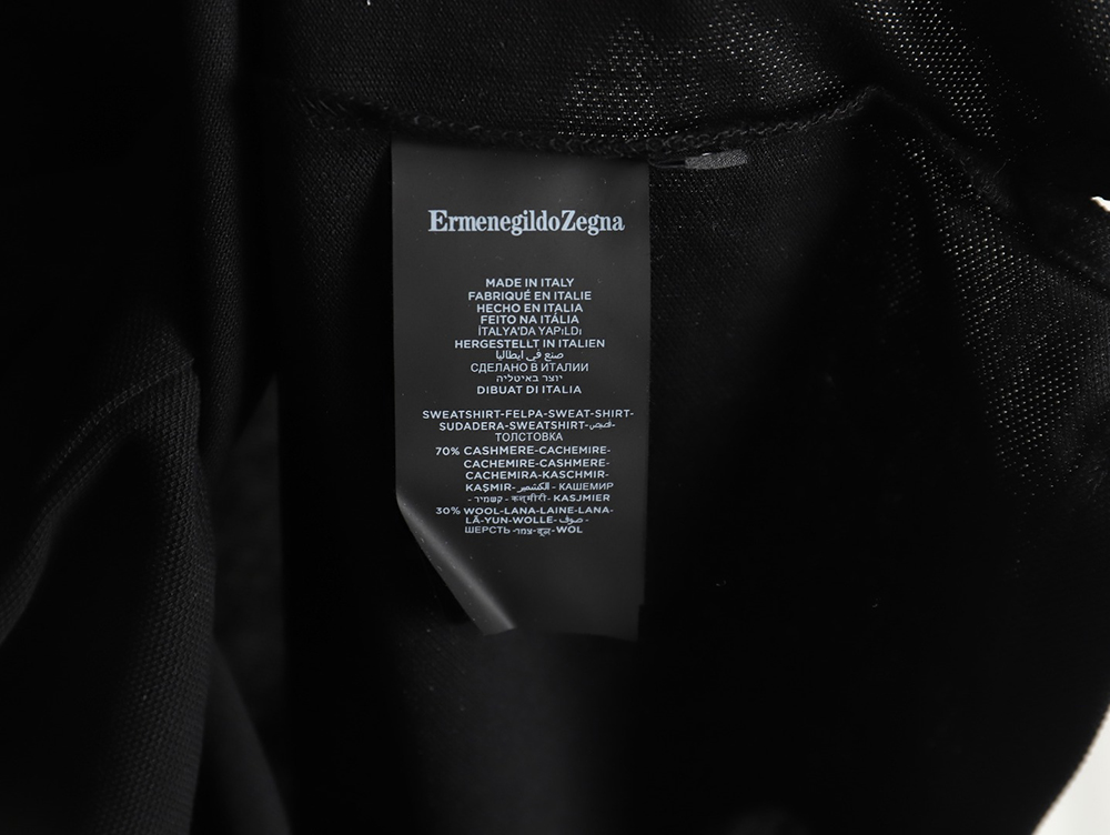 Zegna classic chest letter embroidered polo shirt TSK2
