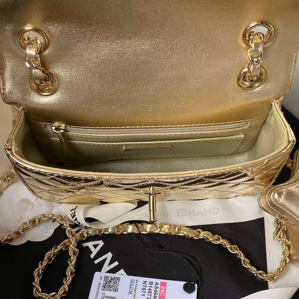 Chanel CC Mini Flap Bags AS4646 12.5*19*5cm