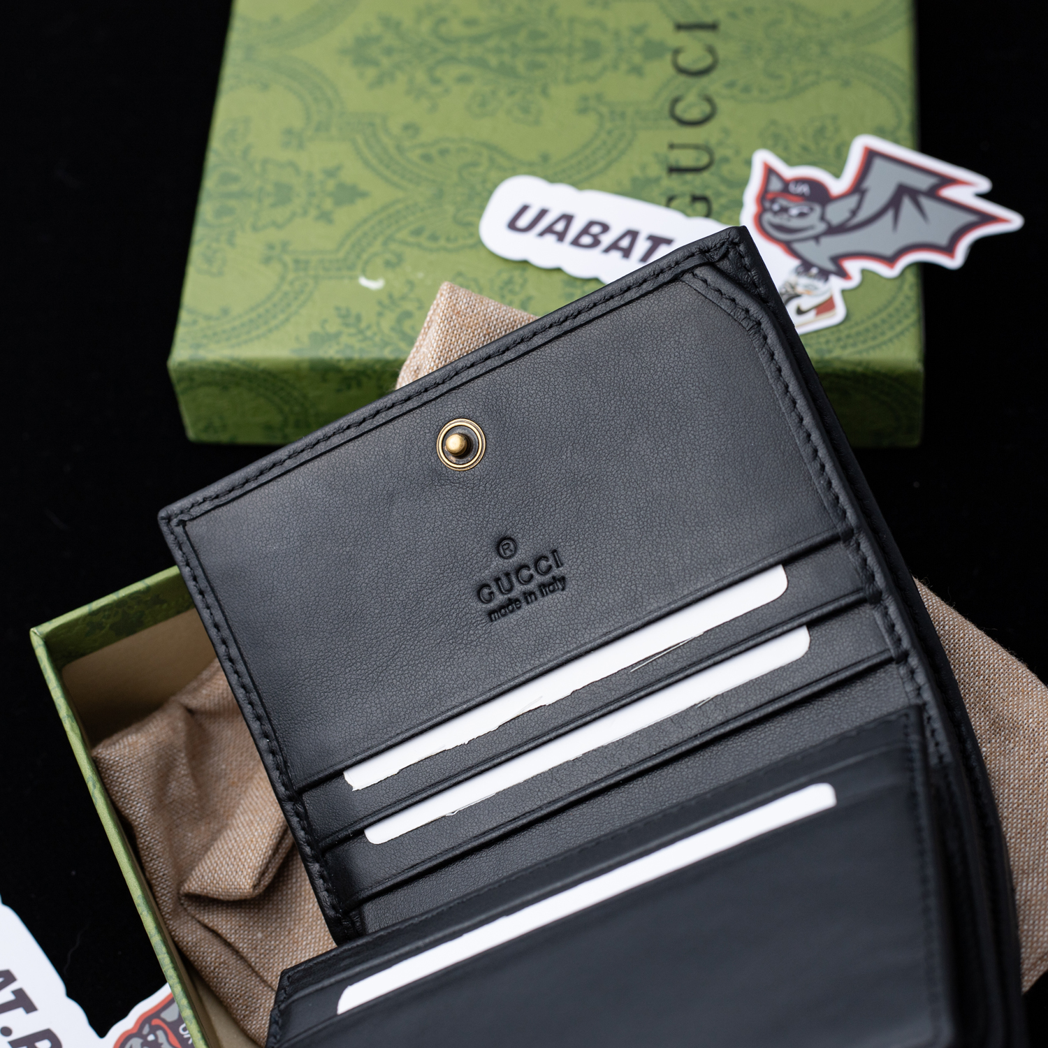 Gucci Wallets 466492 11*9*3cm