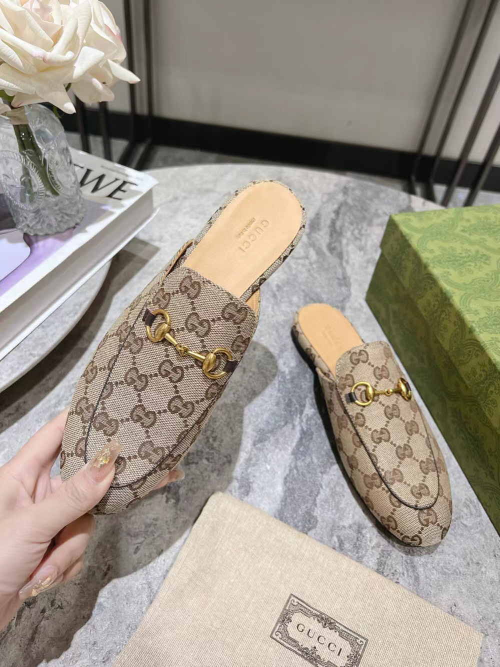 Gucci Women''s Princetown slipper