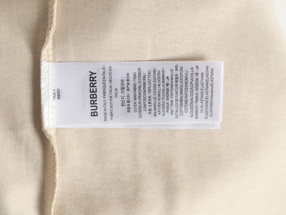 Burberry Bee Flocked Short Sleeve T-Shirt