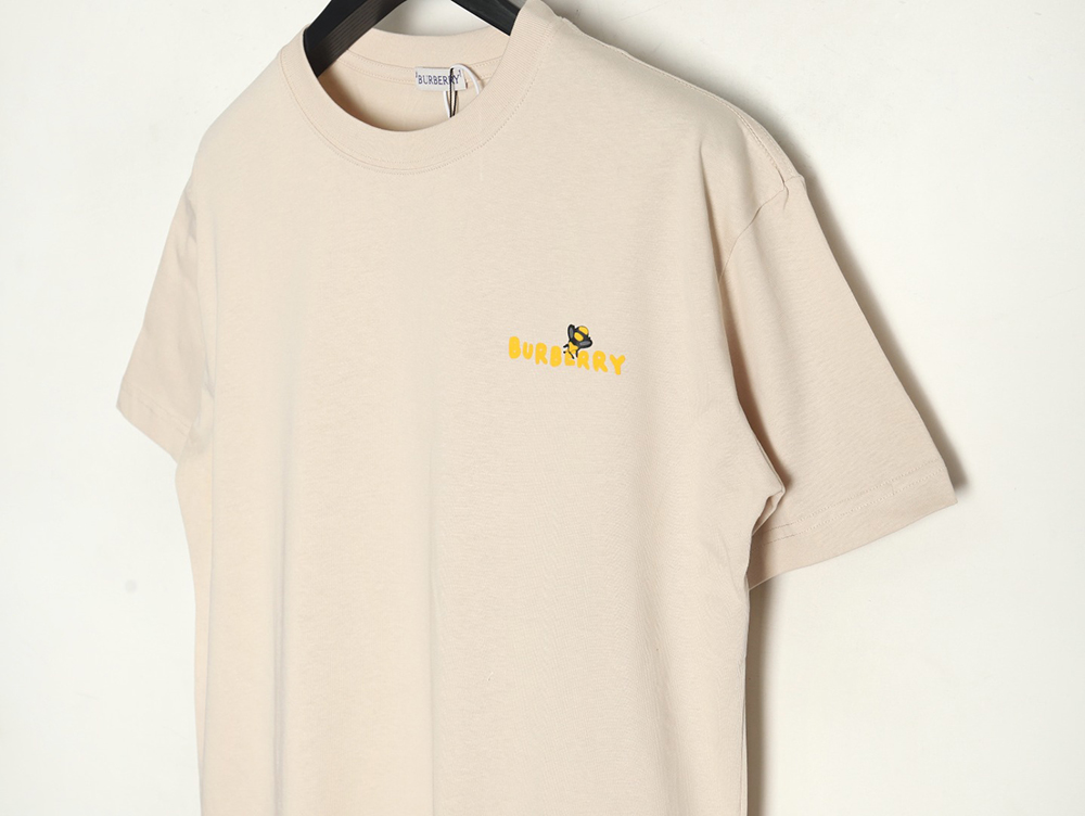 Burberry Bee Flocked Short Sleeve T-Shirt