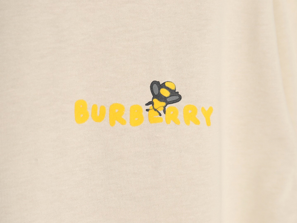 Burberry Bee Flocked Short Sleeve T-Shirt