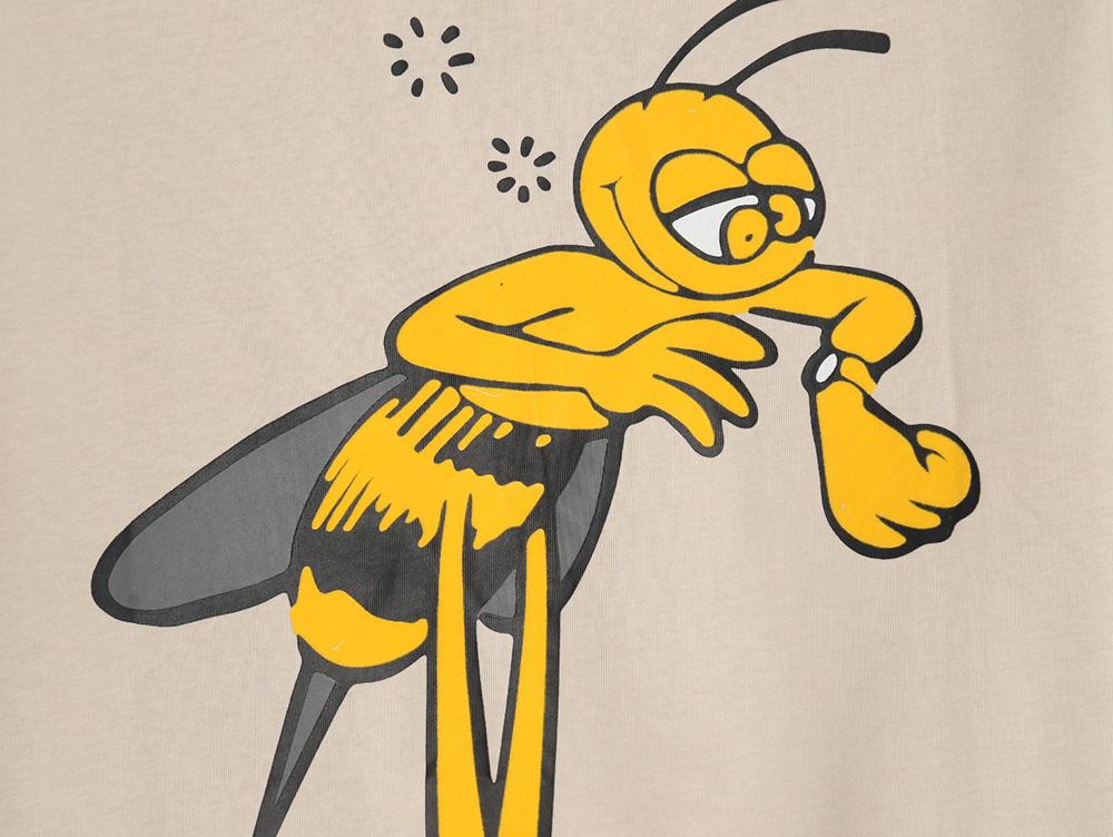 Burberry Bee Flocked Short Sleeve T-Shirt