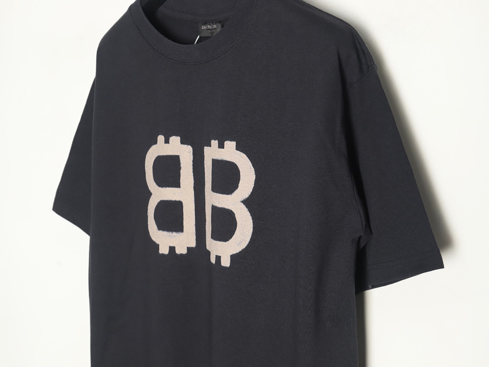 Balenciaga Bitcoin Crew Neck Short Sleeve T-Shirt