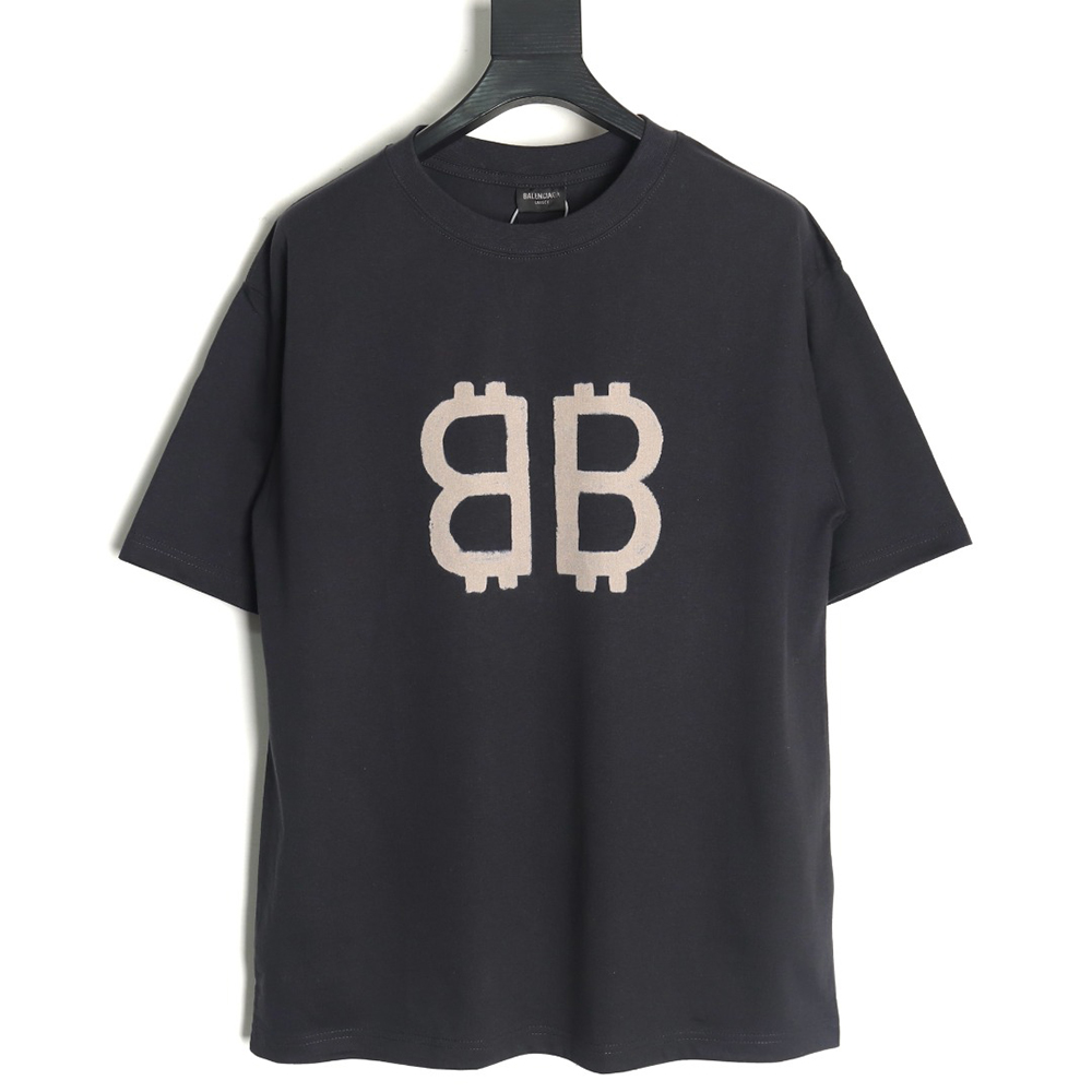 Balenciaga Bitcoin Crew Neck Short Sleeve T-Shirt