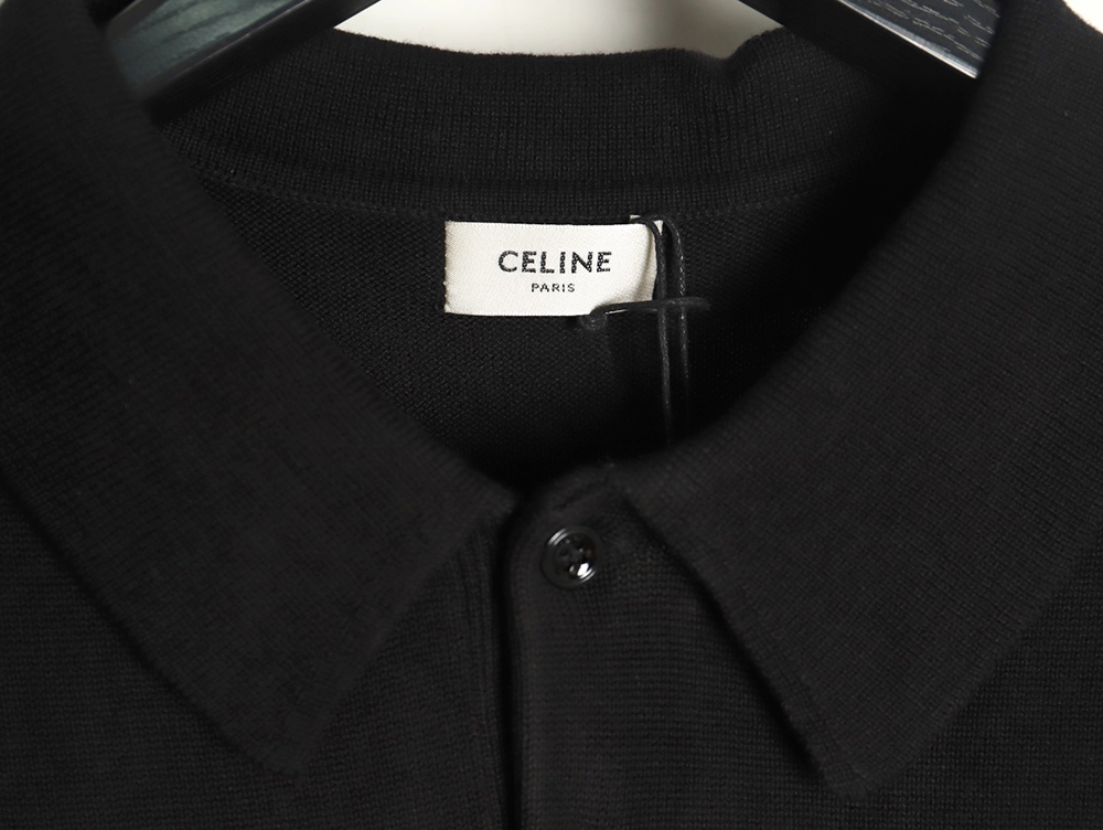 Celine Arc de Triomphe short-sleeved POLO shirt